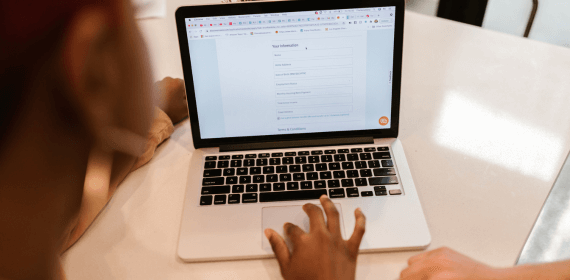 Filling out form