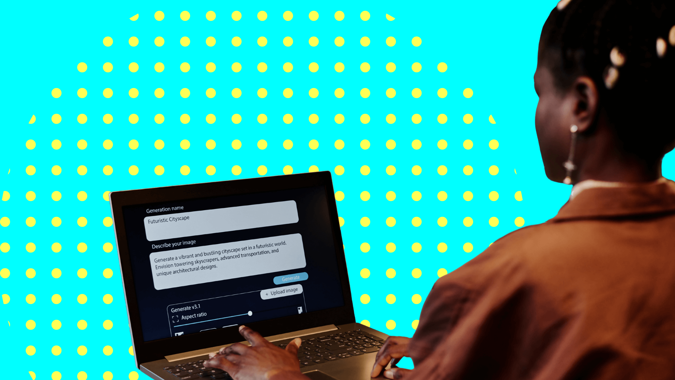 Using AI on laptop