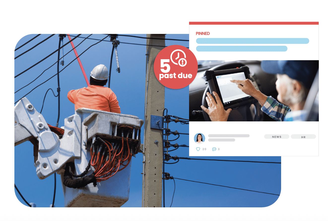 manufacturing worker concept filling out forms